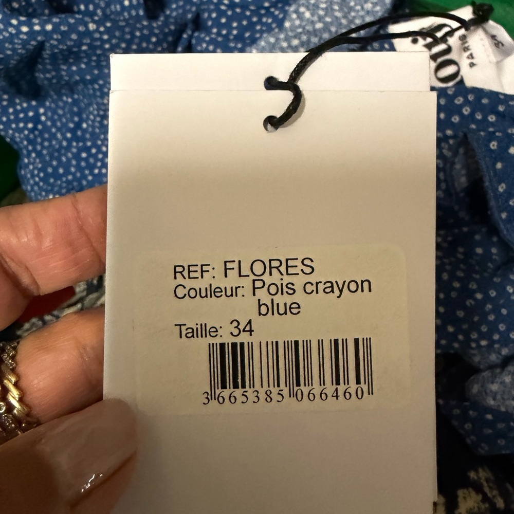 Rouje Paris wrap dress nwt size 34 us 2 - Picture 9 of 11